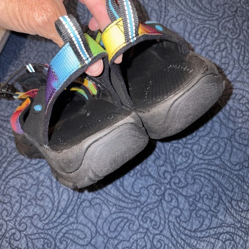 Keen Newport Retro Sandal Men's 14 Multi Tie Dye Hiking Outdoor Trail Water Shoe